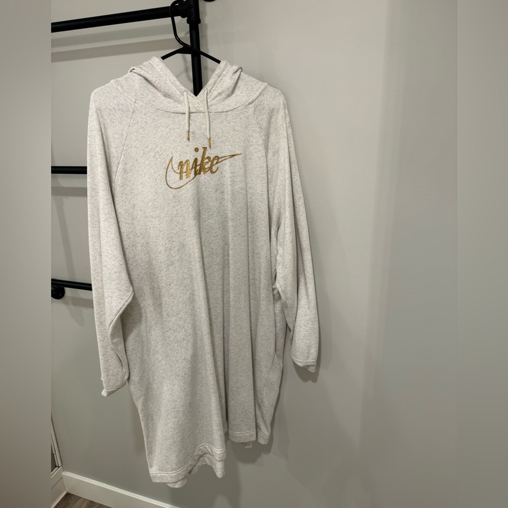 NIKE Oversized Sweatshirt Dress